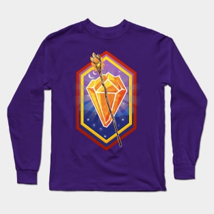 Onward Wizard Staff and Phoenix Gem Long Sleeve T-Shirt